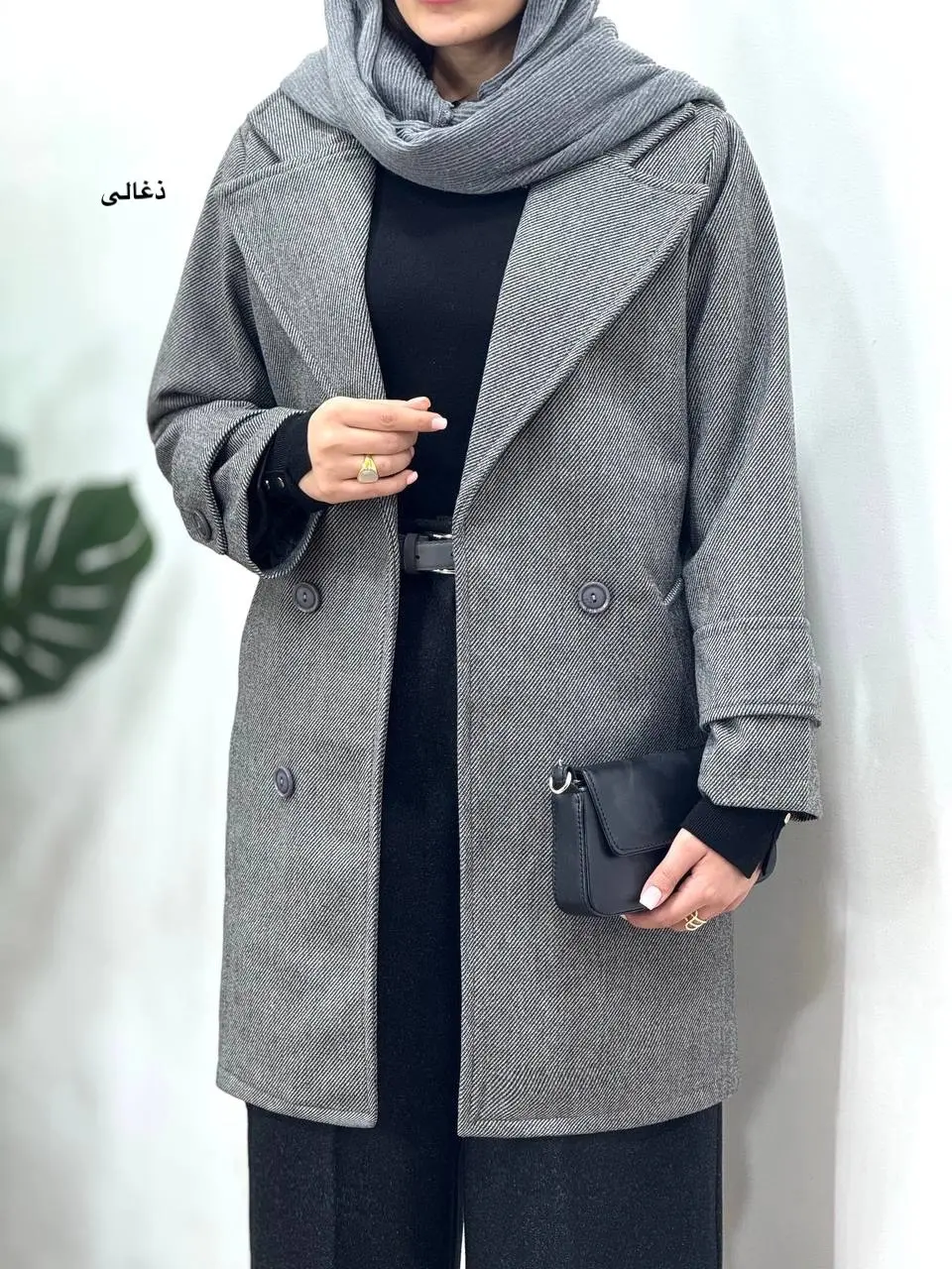 پالتو کتی فوتر آستردار آیسو مهرسا